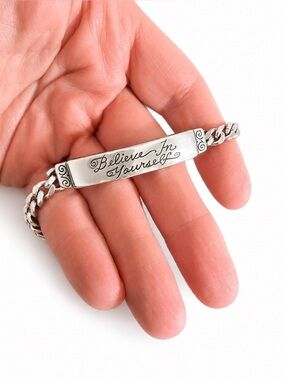 Brighton Inspirational Gold and Silver Bracelet